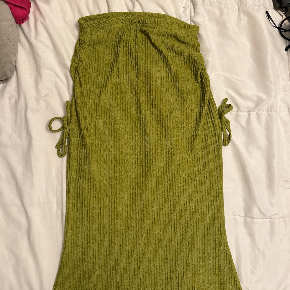 Olive Green Women's Skirt